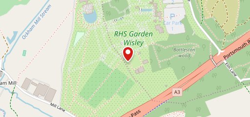 RHS Garden Wisley on map