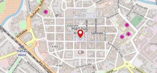 Wochenmarkt Hanau en el mapa
