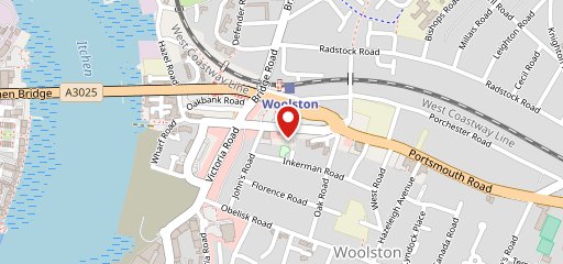 Woolston Café on map