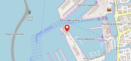 Yacht Club Livorno sulla mappa