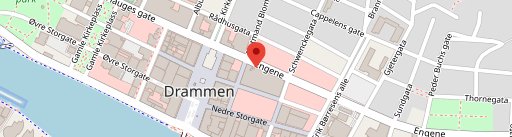 Yaya's Drammen en el mapa