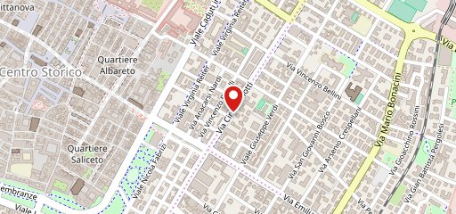 YI Fusion Restaurant Modena en el mapa