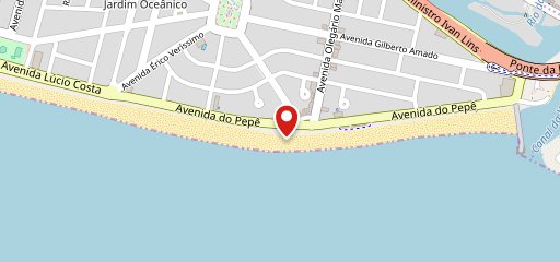 Yndú Beach Lounge no mapa