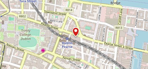 Zambrero Pearse Street on map