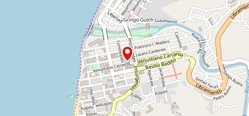 Zapata Antojeria y Bar en el mapa
