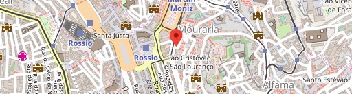 Zé dos Cornos on map
