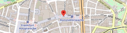 Zeil Kitchen Vegan Restaurant, Cafe, Catering & Eventlocation in Frankfurt am Main on map
