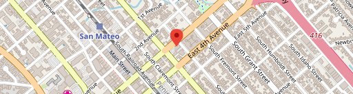 Zen Noodle Bar en el mapa