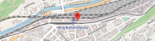 Zenhäusern Brig Bahnhof sulla mappa