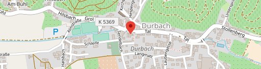 Backshop am Durbach en el mapa
