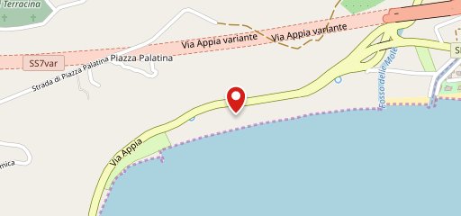 ZiSa - Terracina on map