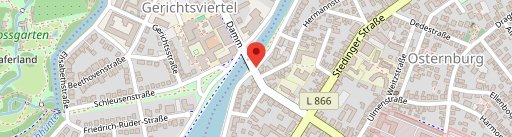 Zur Brückenwirtin en el mapa