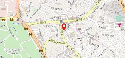 Itaewon Restaurant Cote Jardin en el mapa