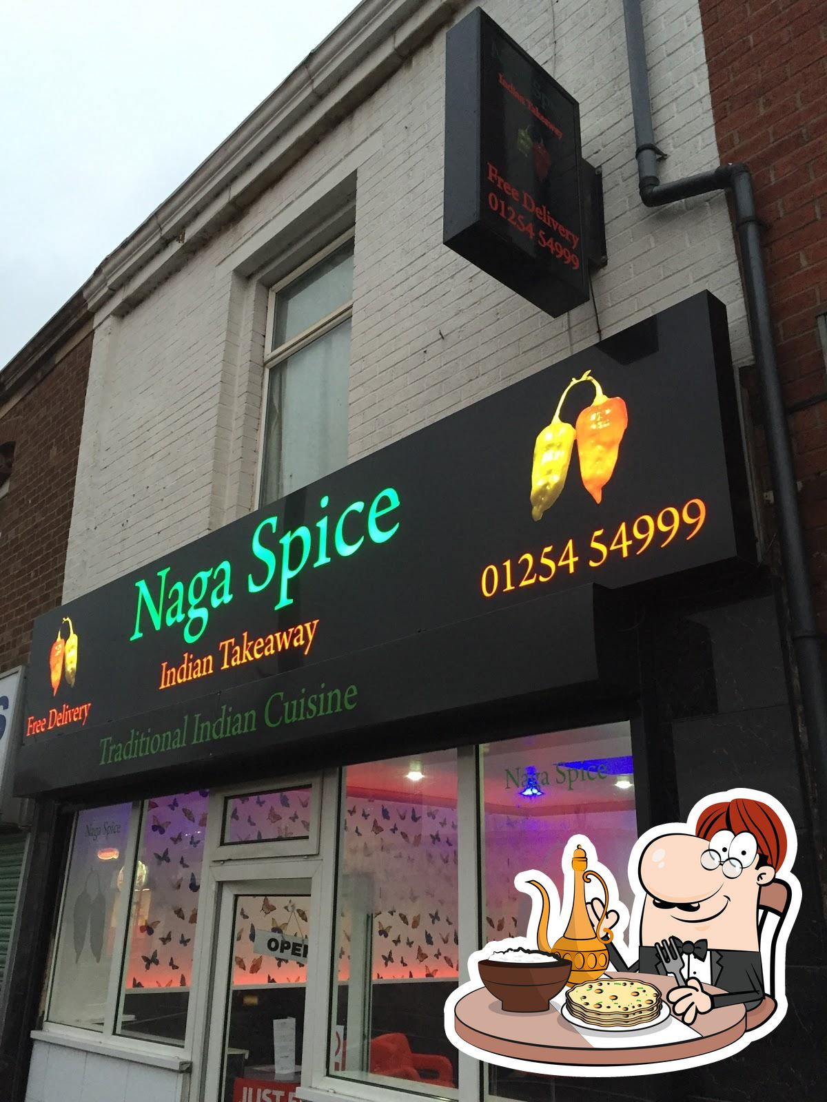 Naga Spice Indian Takeaway In Blackburn Restaurant Menu And Reviews - Naga Restaurant Bolton