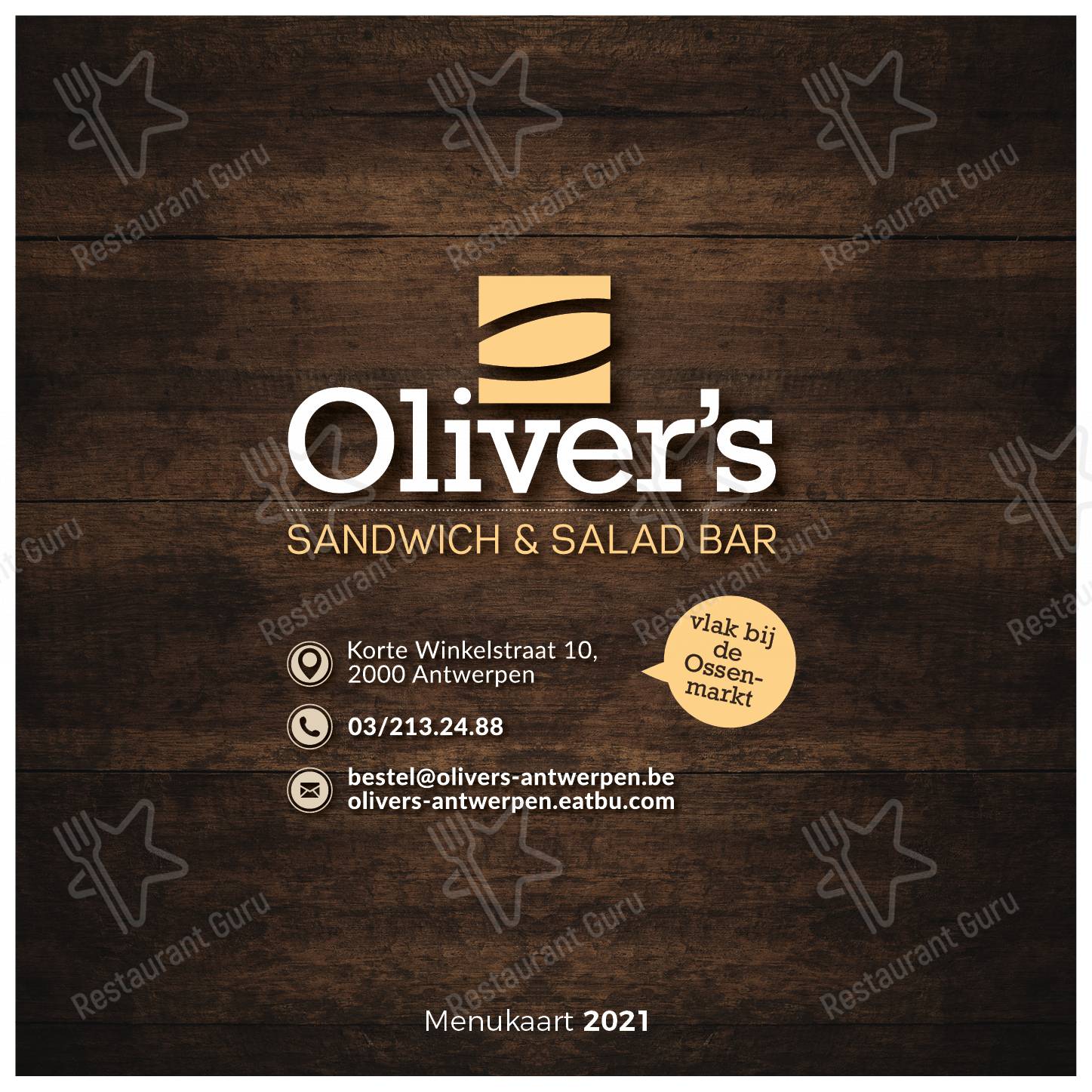 Oliver's Sandwich &amp; Salad Bar menu