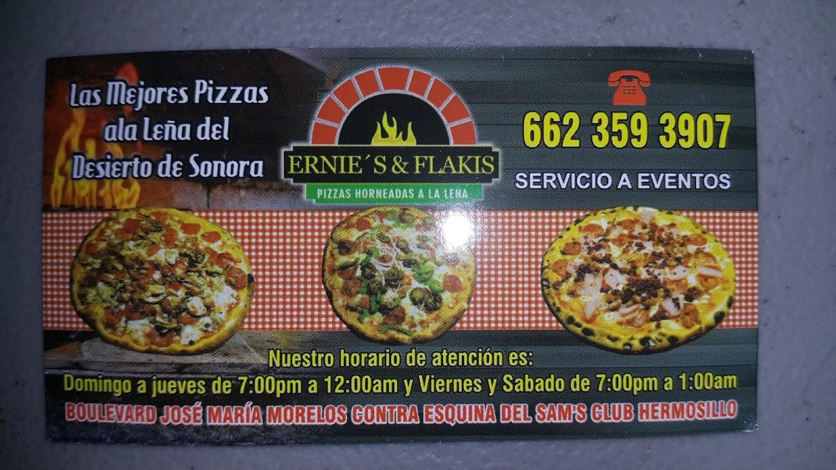 Ernie's & Flakis Pizzas pizzeria, Hermosillo, Blvrd Morelos Nte 673 -  Restaurant reviews