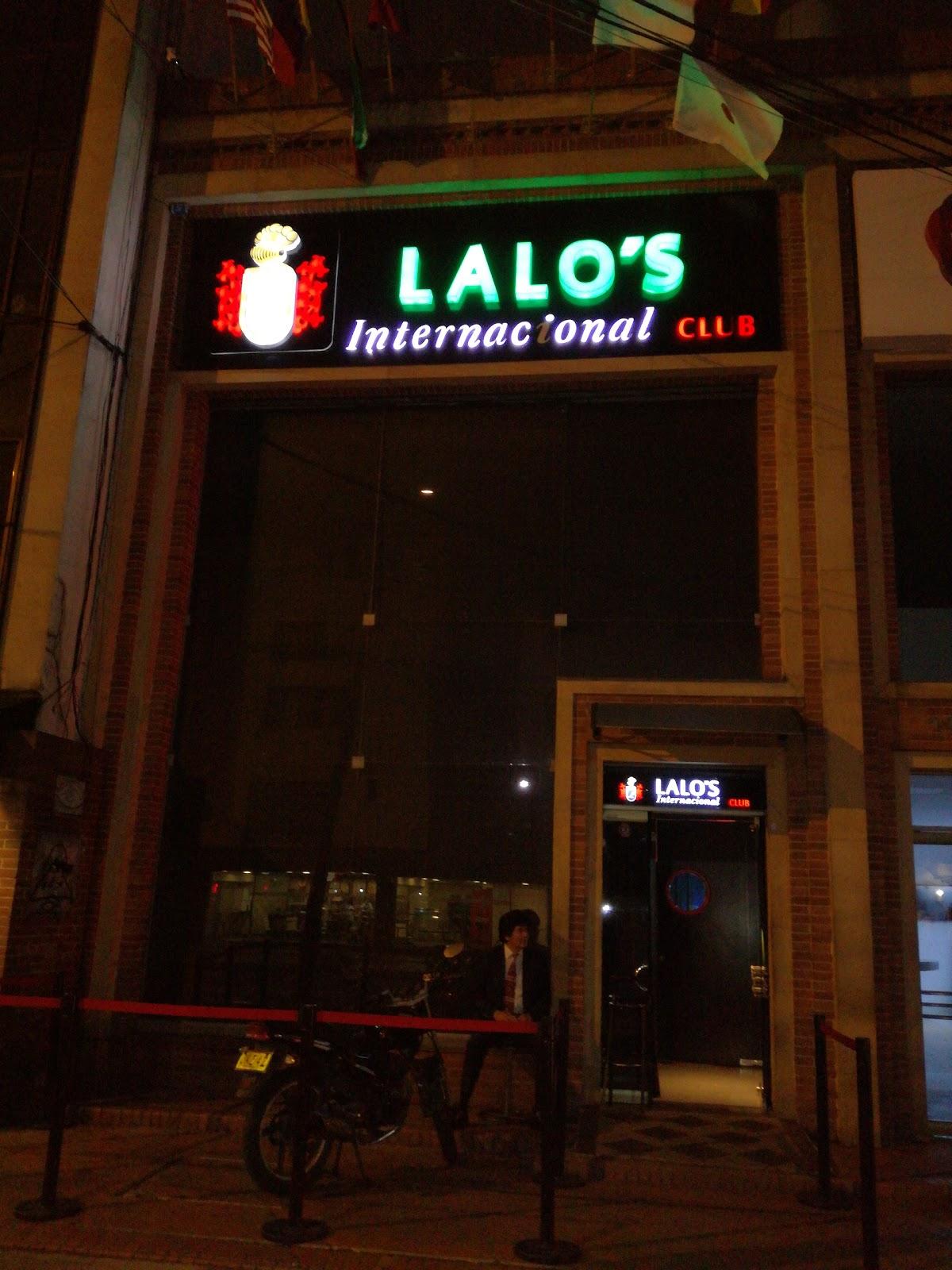 Lalos Internacional pub & bar, Bogotá