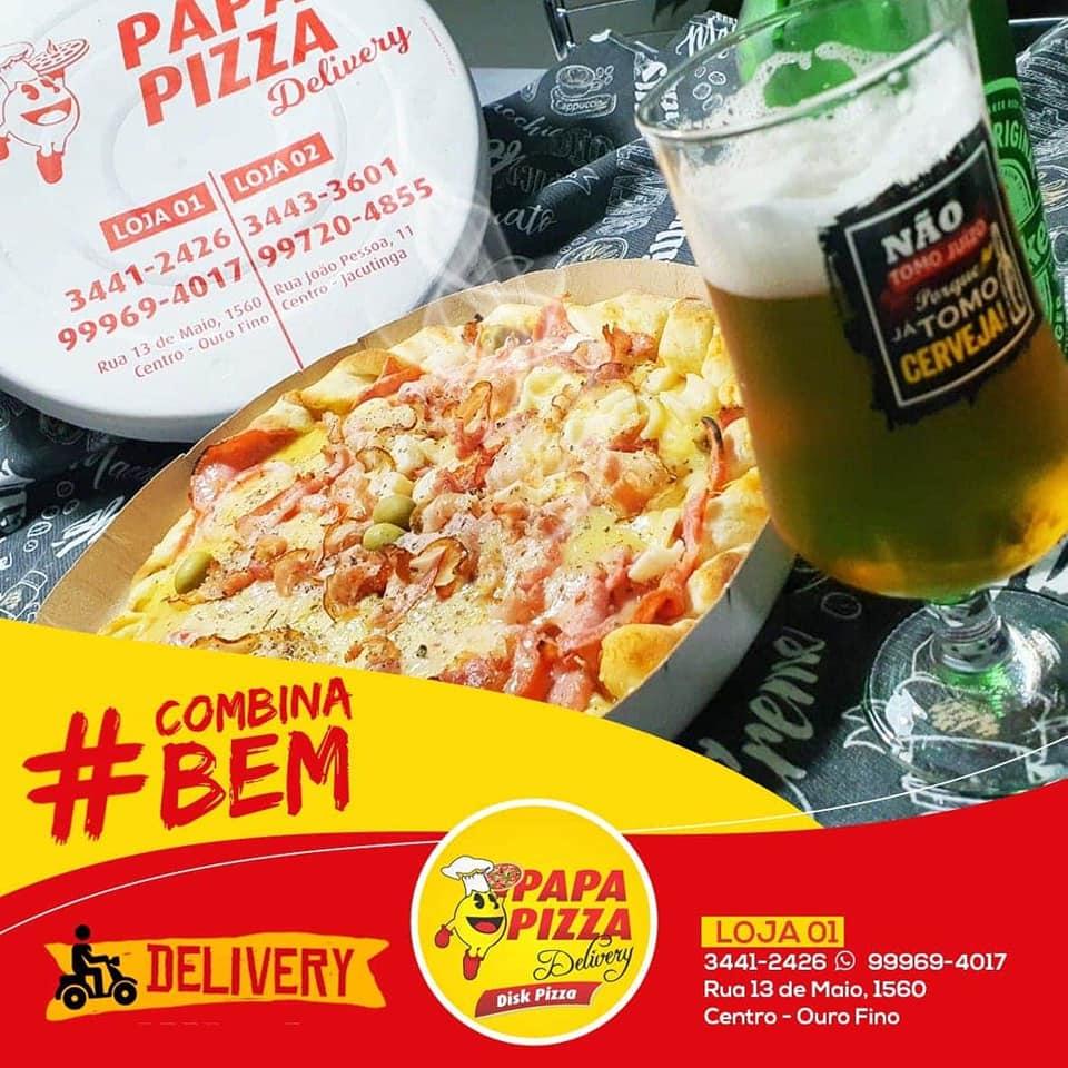PAPA PIZZA - pizzaria em Ouro fino, Ouro Fino - Restaurant menu and reviews