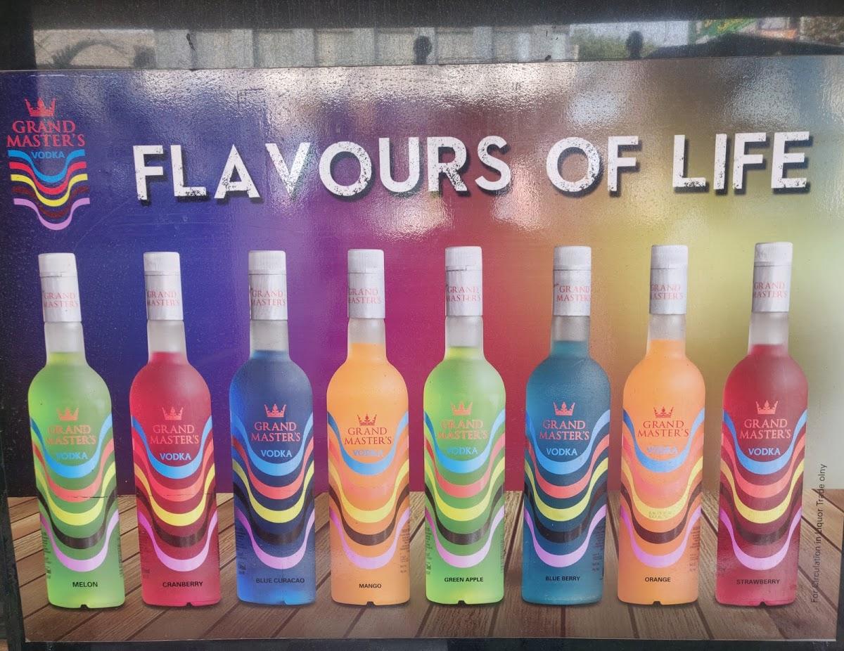 Flavours – Grandmasters Vodka