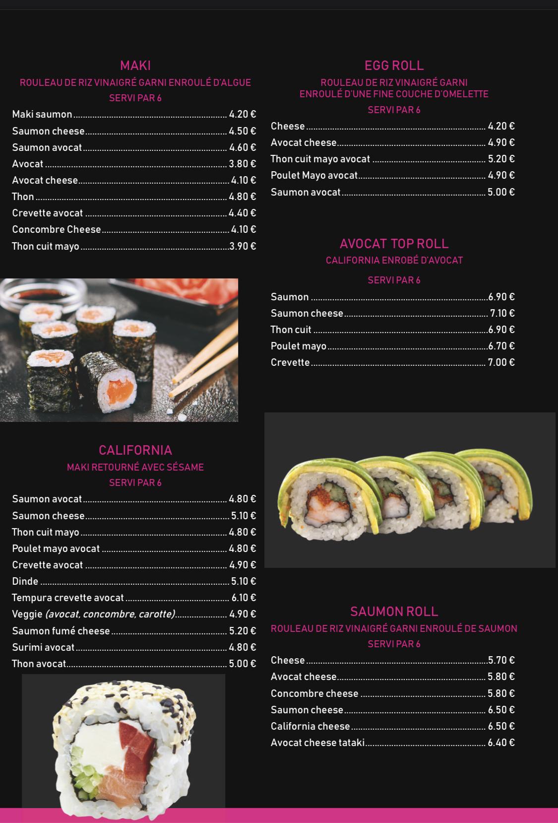 fogyni sushi)