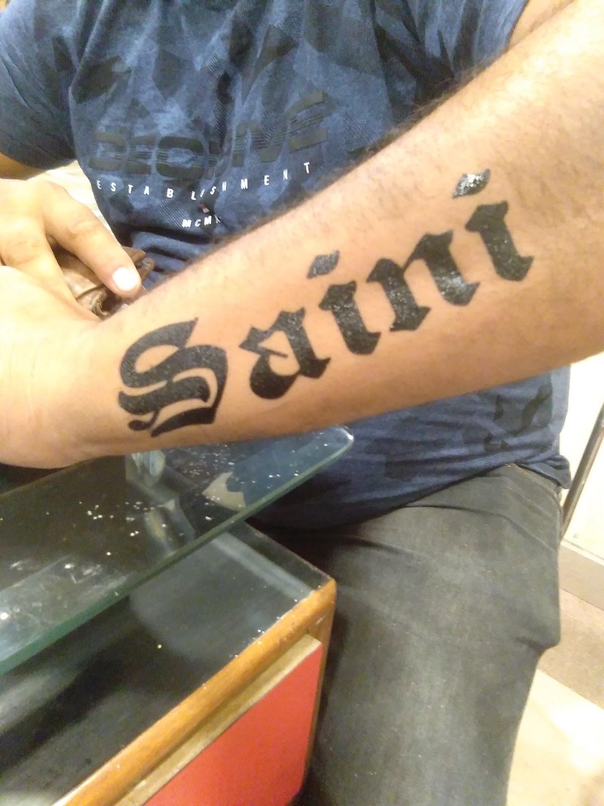 Black  Grey Forearm Tattoo  Vikram Mehndiratta  TrueArtists