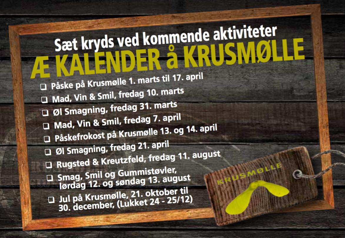 Krusmølle - menu and reviews