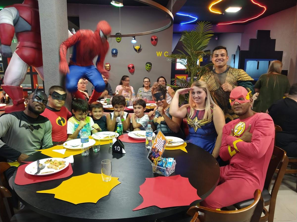 Liga dos Heróis Rodízio de Pizza em Curitiba - Liga dos Herois