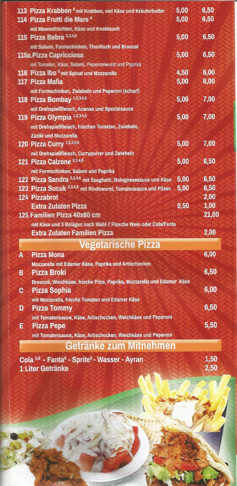 Euro Doner Pizzeria Bebra Restaurantbewertungen