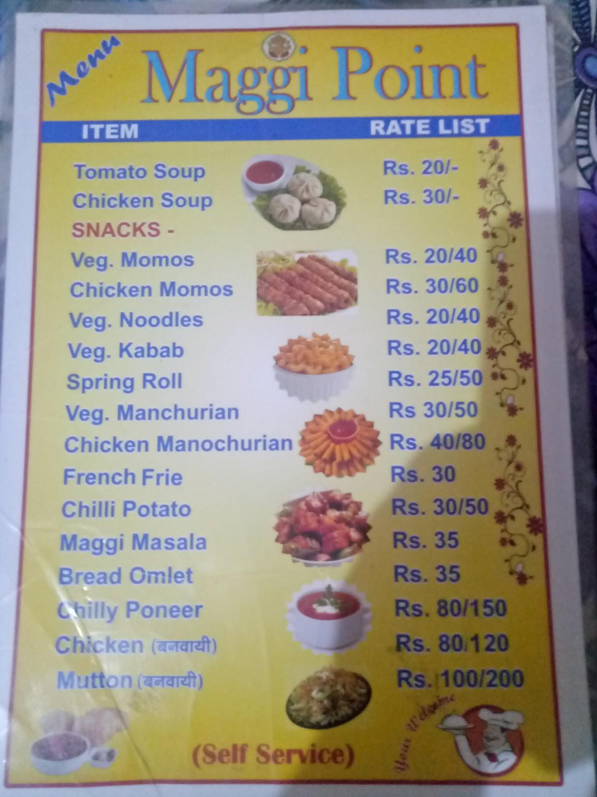tourist sweet shop kotdwara menu