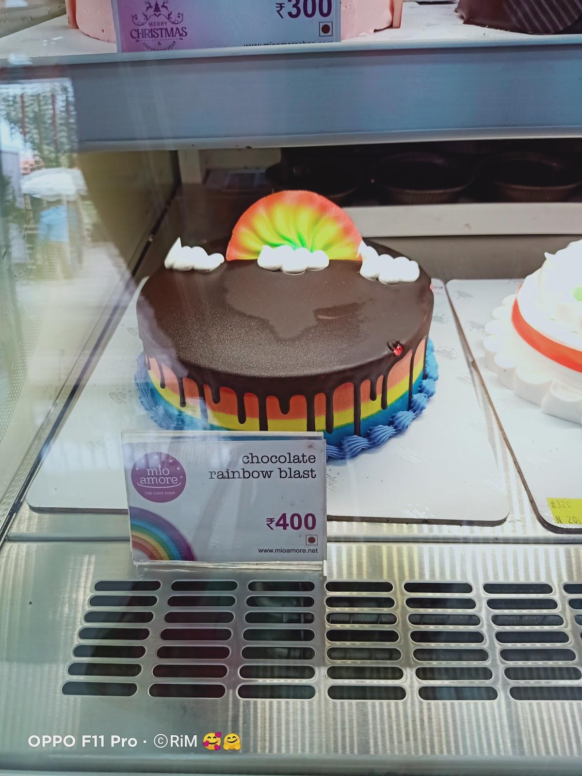 Half Birthday Teddy Cake In Gurgaon