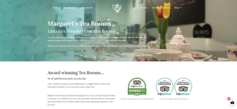 Margaret S Tea Room In Lincoln Restaurant Menu And Reviews