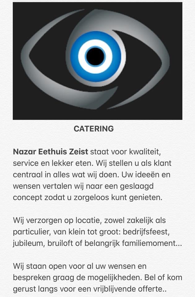 Hedendaags Nazar, Zeist - Restaurant menu and reviews RB-22