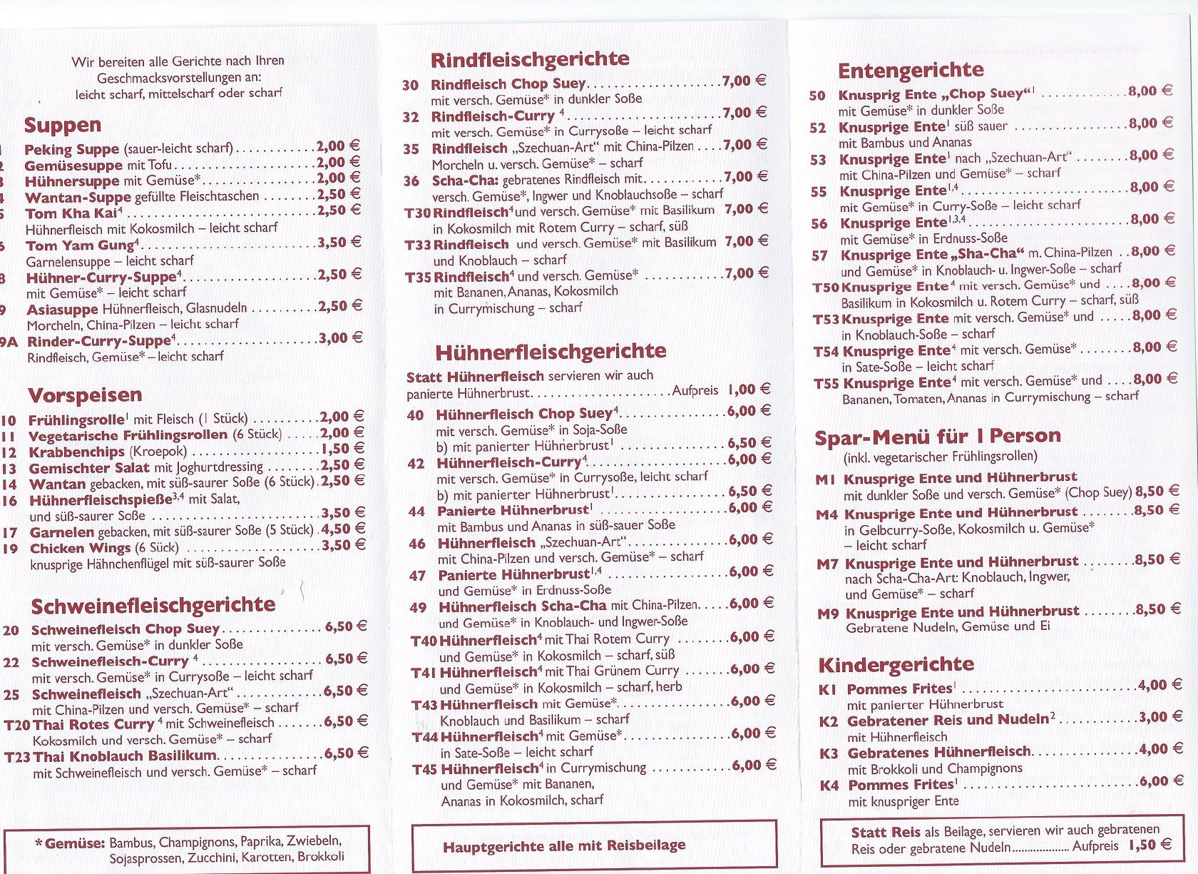 China Und Thai Bistro China und Thai Bistro restaurant, Lauterbach, Bahnhofstraße 1 - Restaurant  reviews