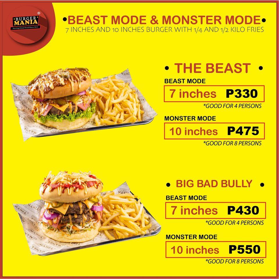 Burger Mania - Beast Mode & Monster Burgers and Pasta