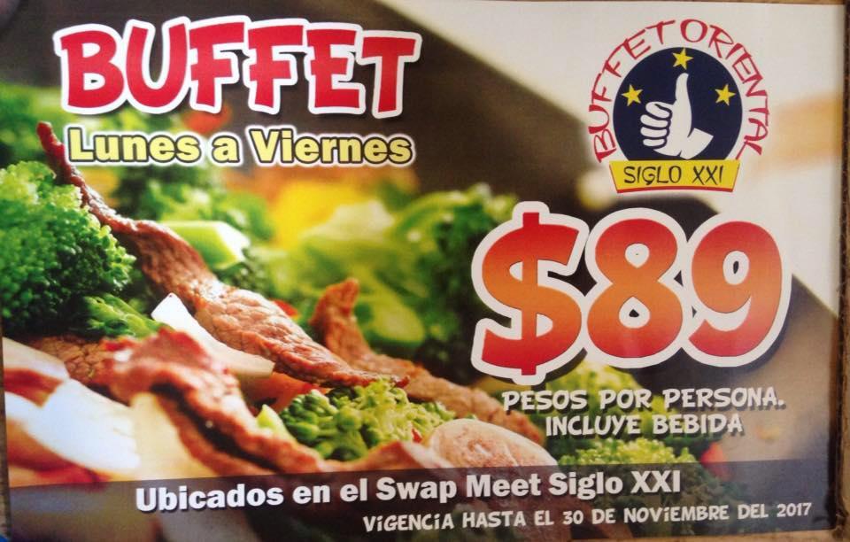 Buffet Oriental Siglo XXl restaurant, Tijuana