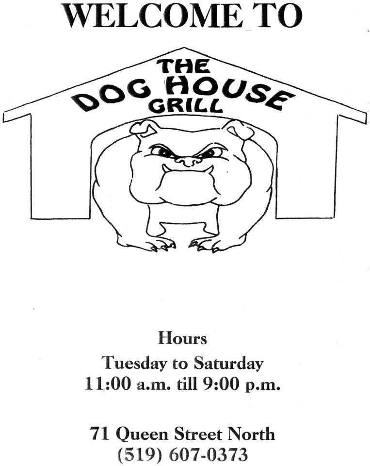 37+ Dog house grill tilbury menu information