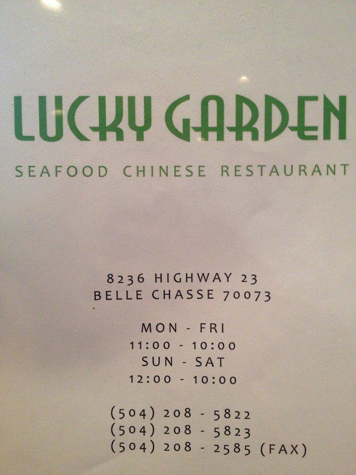 Lucky Garden In Belle Chasse Restaurant Menu And Reviews