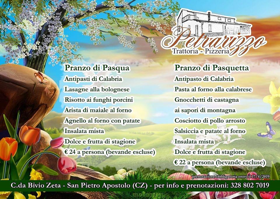 Trattoria Pizzeria Petrarizzo San Pietro Apostolo Restaurant Reviews