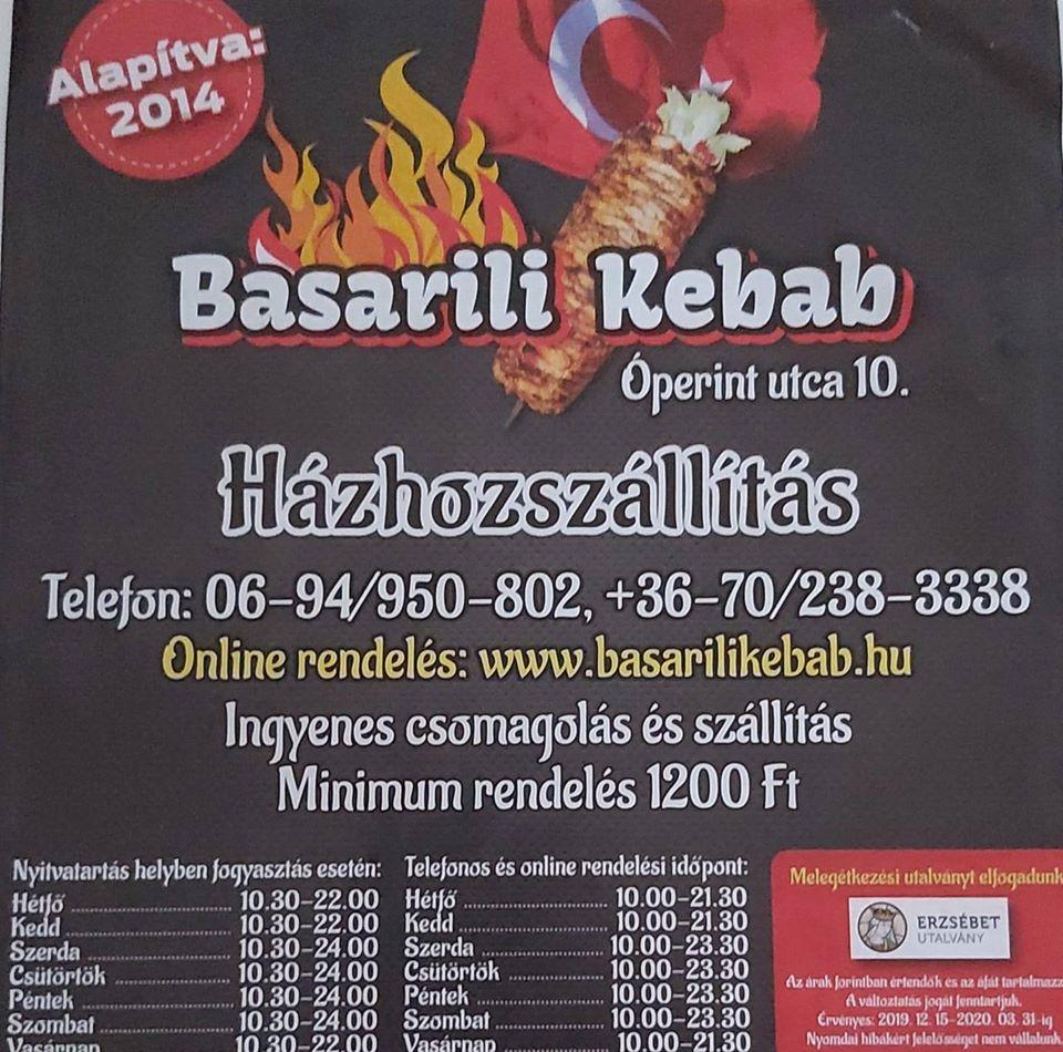 Basarili Kebab Szombathely Telefonszám