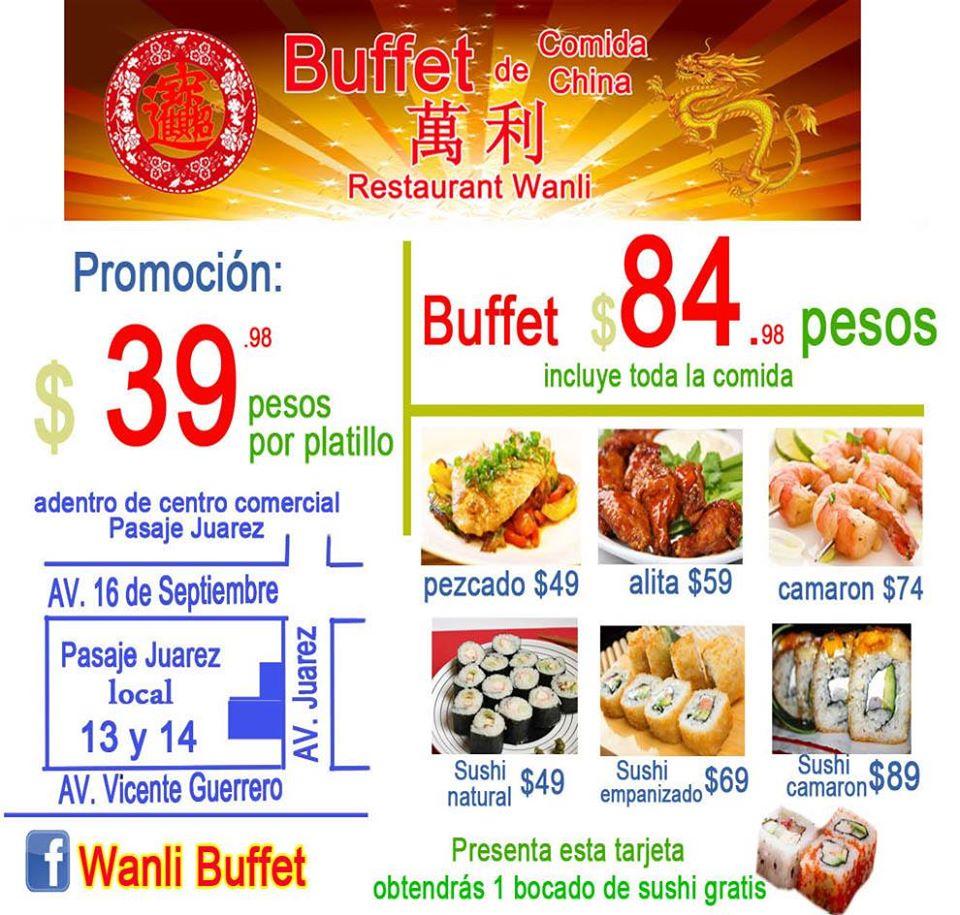 Buffet Wanli restaurant, Ciudad Juarez