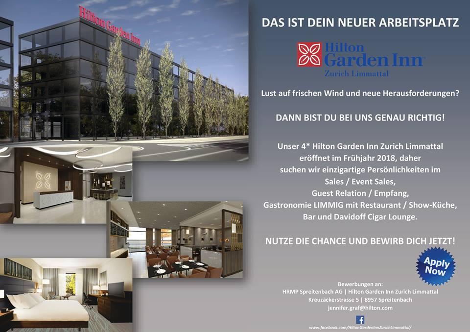 Hilton Garden Inn Zurich Limmattal Spreitenbach Restaurant Menu