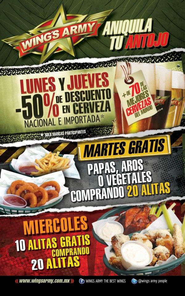 WING'S ARMY fast food, Monterrey, Av Eugenio Garza Sada 2411 Local 33-34 -  Restaurant menu and reviews