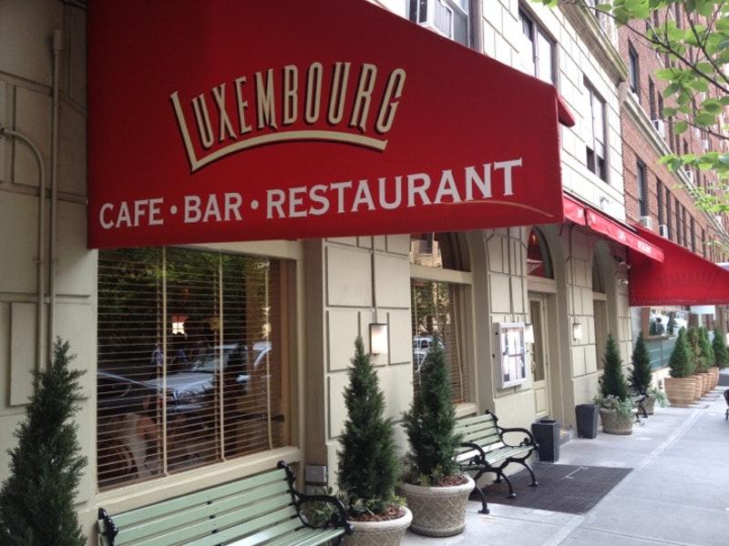 Cafe Luxembourg  W th St In West New York Restaurant Menu And Reviews - Luxembourg Restaurant New York City