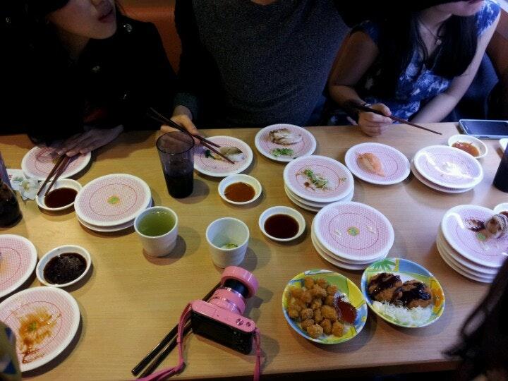 Mentaliteit gespannen Triviaal Kappa Sushi restaurant, Busan, 부산진구 중앙대로702번길 43