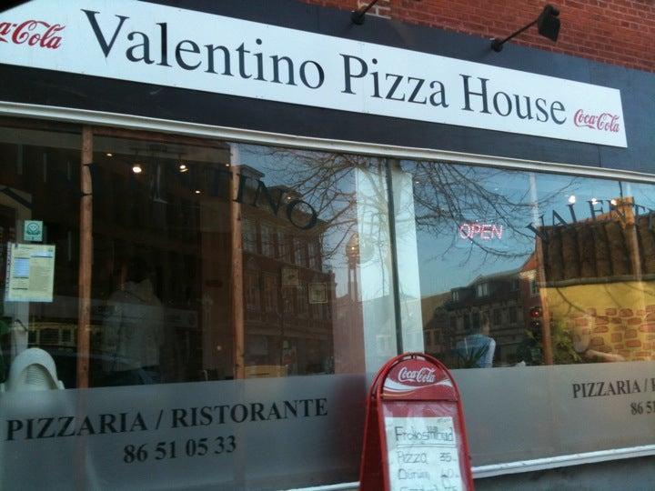 Valentino Pizza restaurant, - Menu du restaurant et