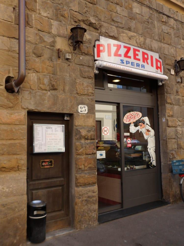Pizzeria Spera, Florence, Via della Cernaia - Restaurant menu and reviews