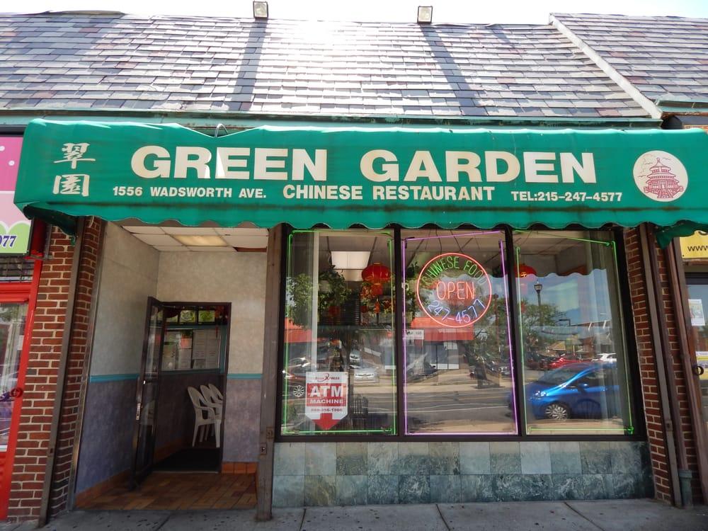 Green Garden 1556 Wadsworth Ave In Philadelphia Restaurant Menu