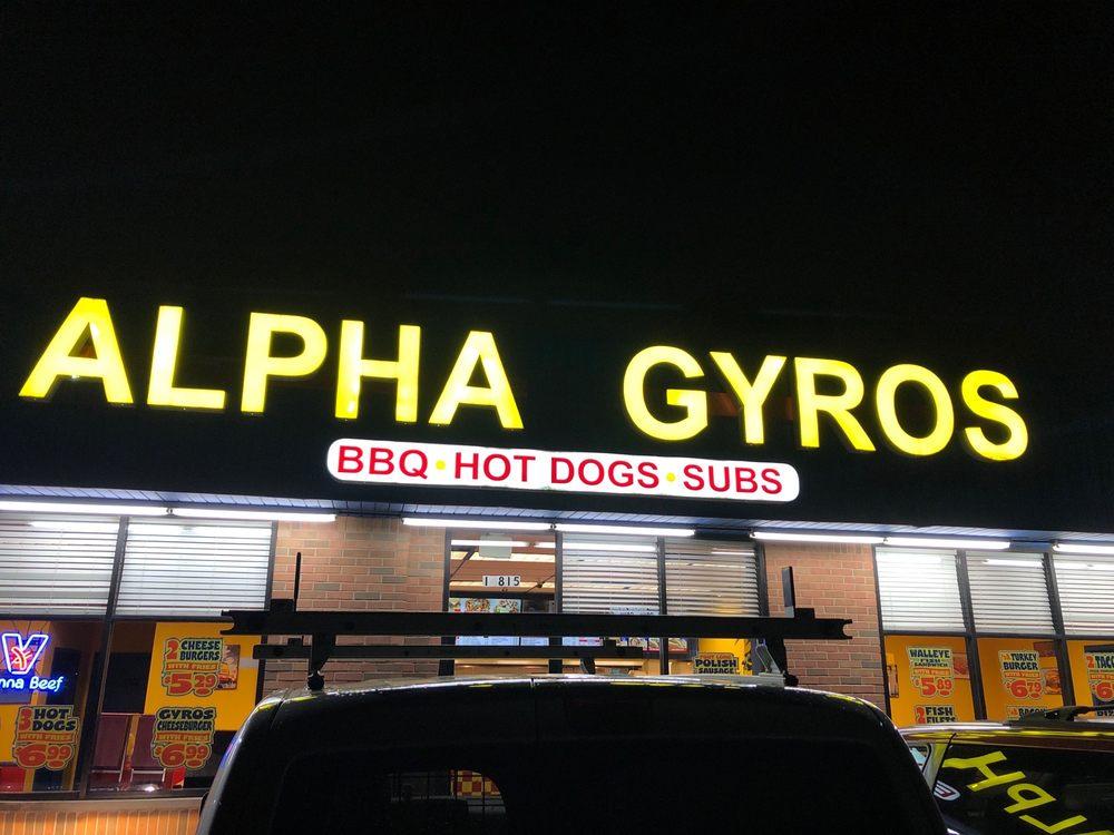 Alpha Gyro, 14815 Dixie Hwy in Harvey - Restaurant menu and reviews