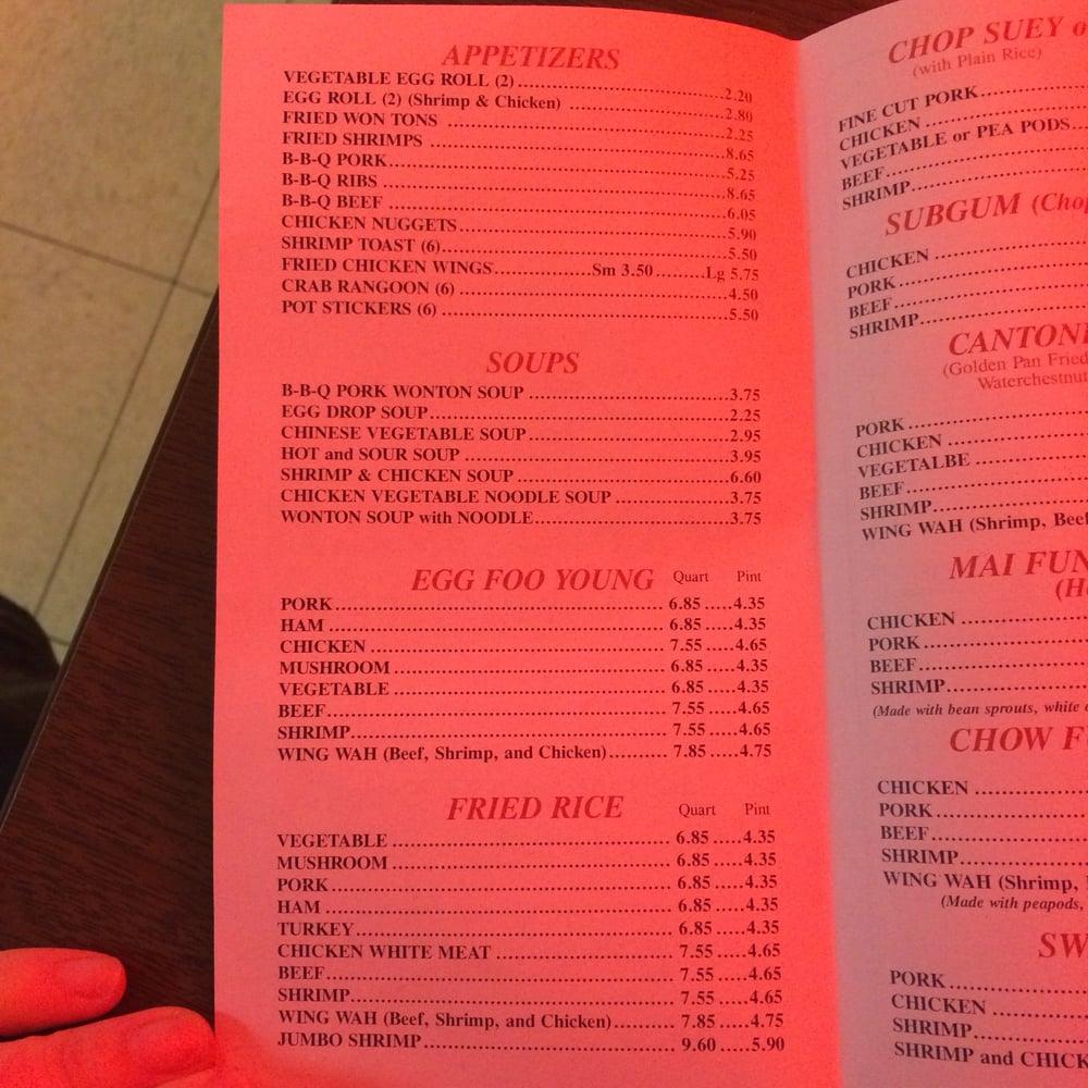 Wing Wah 3168 175th St In Hazel Crest Restaurant Menu And Reviews