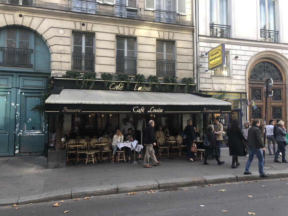 Cafe Louise, Paris - Restaurant menu and reviews
